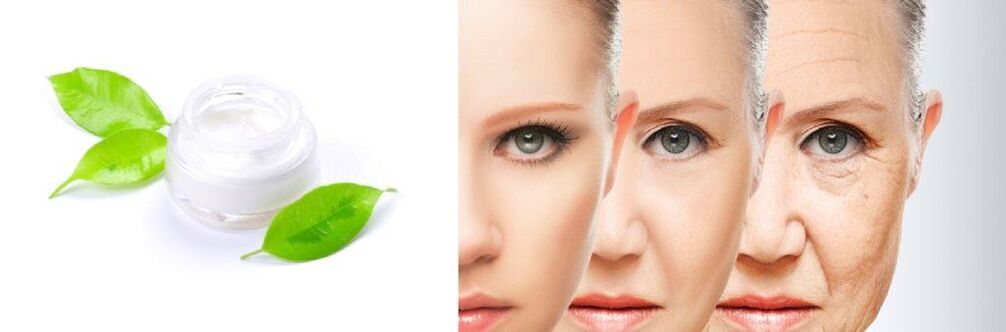 Anti-senėjimo veido kaukė